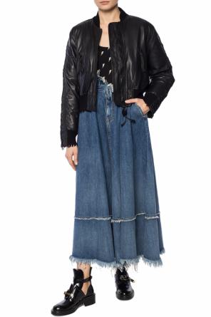 Ruffled denim skirt, zdjęcie 2 Ruffled denim skirt od Diesel